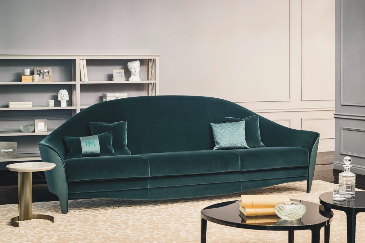 轻奢风格三人沙发q5 - 聚造网 | 软装家具配套平台